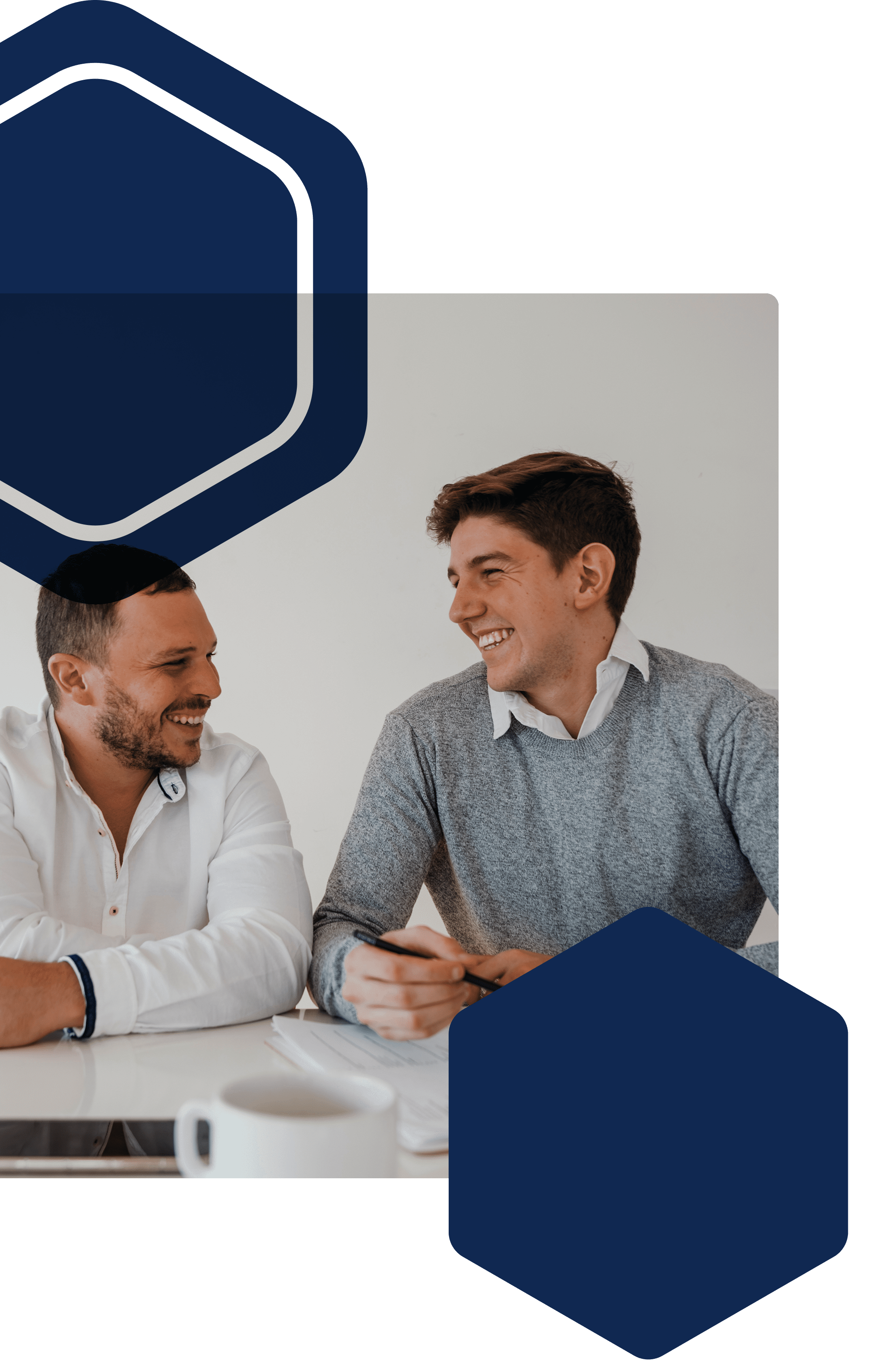 Personas capacitándose